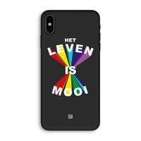 Het Leven Is Mooi: iPhone XS Biologisch afbreekbaar hoesje