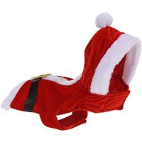 Kerstkleding jasje voor kleine honden/hondjes 34 cm