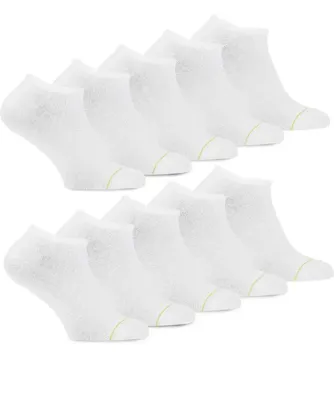 Primair 10-paar Sneaker sokken Eco - Dames & heren - Multipack enkelsokken katoen - Voordeelverpakking