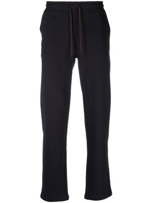 Corneliani pantalon slim à lien de resserrage - Bleu