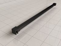 Stabilisatiestang Wiesbaden Slim | 120 cm | t.b.v. inloopdouce | Zwart mat