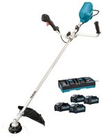 Makita UR012GM401 Bosmaaier | Set | U-greep | XGT 2x40 V Max | 4 x 4,0 Ah accu + duo snellader | In doos - thumbnail