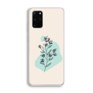 Violets are blue: Samsung Galaxy S20 Plus Transparant Hoesje