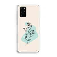 Violets are blue: Samsung Galaxy S20 Plus Transparant Hoesje