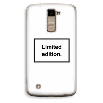 Limited edition: LG K10 (2016) Transparant Hoesje
