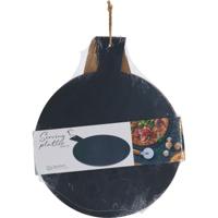 Serveerplateau leisteen Ø35cm