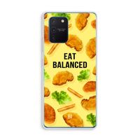 Eat Balanced: Samsung Galaxy Note 10 Lite Transparant Hoesje
