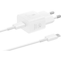 EP-T2510XWEGEU Samsung USB-C PD Wall Charger 25W + USB-C Cable White