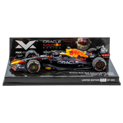 1:43 RB18 GP Canada 2022 - Winnaar Max Verstappen - Schaalmodel - Red Bull Racing
