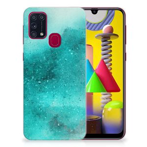 Hoesje maken Samsung Galaxy M31 Painting Blue