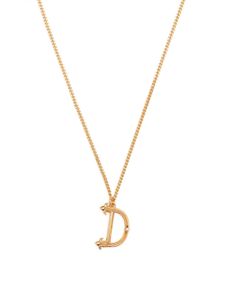 Emanuele Bicocchi D alphabet-pendant necklace - Or