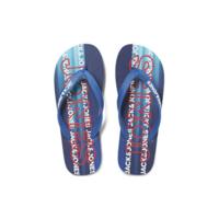 Heren Slippers Jack & Jones JFWLOGO 2.0 FLIP FLOP 12251259 Blauw Schoenmaat 42-43