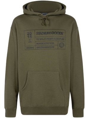 STADIUM GOODS® hoodie Shoe Box 'Olive' - Vert