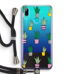 Sanseveria: Huawei P Smart (2019) Transparant Hoesje met koord