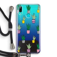 Sanseveria: Huawei P Smart (2019) Transparant Hoesje met koord