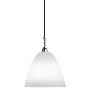 Gubi Bestlite BL9 M 21 Hanglamp - Chroom & Porselein