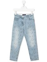 Stella McCartney Kids jean droit à imprimé Mickey Mouse - Bleu