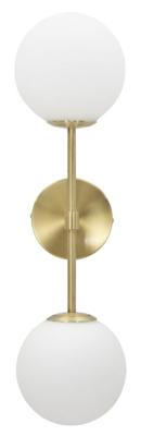 WANDLAMP GLAMY DOPPIA CM 15x21x55