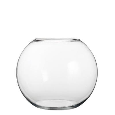 Mica Decorations Bolvaas/komvaas - glas - vissenkom - 20 x 25 cm