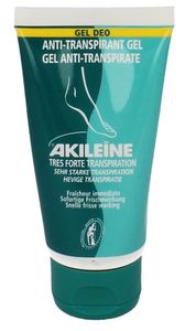 Akileine Anti-Transpirant Gel Voeten Hevige Transpiratie