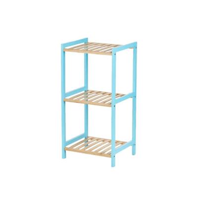 Badkamerschappen Berilo Blauw Natuurlijk 35 x 30 x 70 cm 35,2 x 70 x 30,2 cm