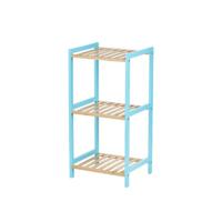 Badkamerschappen Berilo Blauw Natuurlijk 35 x 30 x 70 cm 35,2 x 70 x 30,2 cm