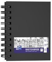 Oxford 400152649 schrijfblok & schrift A6 40 vel Zwart - thumbnail