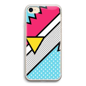 Pop Art #3: iPhone 7 Transparant Hoesje