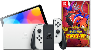 Nintendo Switch OLED Wit + Pokémon Scarlet