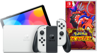 Nintendo Switch OLED Wit + Pokémon Scarlet - thumbnail