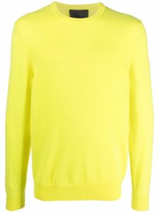 Philipp Plein pull Skull en cachemire - Jaune