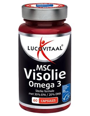 Lucovitaal Voedingssupplementen MSC Visolie Omega 3 Capsules 60Capsules