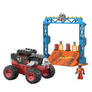 Hot Wheels Mega Smash n Crash Bottenschudder Pletbaan Bouwset, 151dlg.