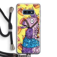 Loot Burger: Samsung Galaxy S10e Transparant Hoesje met koord