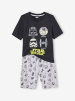 Pyjamashort jongens Star Wars¨ met lichtgevende print zwart - thumbnail