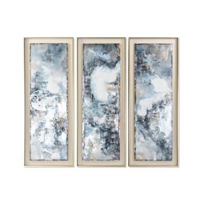 Schilderij DKD Home Decor Abstract Modern (53,5 x 5 x 140 cm) (3 Stuks)