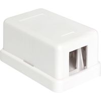 DeLOCK Keystone Surface Mounted Box 1 Port behuizing 86226