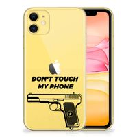 Apple iPhone 11 Silicone-hoesje Pistol DTMP