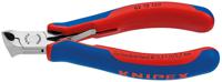 Knipex Elektronica-voorsnijtang met schuine kop met meer-componentengrepen 120 mm - 6212120