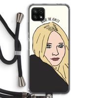 Ashley: Samsung Galaxy A22 5G Transparant Hoesje met koord