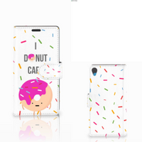 Sony Xperia Z3 Book Cover Donut Roze