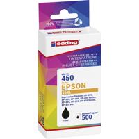 Edding Inktcartridge vervangt Epson T2621, 26XL Compatibel Zwart EDD-450 18-450-01 - thumbnail