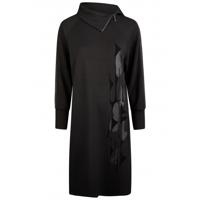 Barbara Lebek - Zwart | unisex | Jurk | Zwart | 48 | regular | Kamst mode