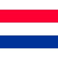 Vlag rood-wit-blauw nederland stof 100x150cm