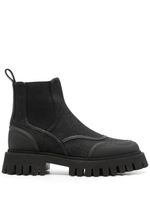 Gucci bottines en toile - Noir