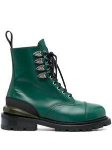 Toga Virilis bottines en cuir - Vert