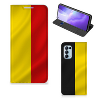 OPPO Find X3 Lite Standcase Belgische Vlag - thumbnail