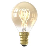 Calex LED-kogellamp 3 - goudkleur - E14 - Leen Bakker