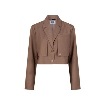 Lofty Manner - Beige | Dames | Blazer | Beige | XL | regular | Kamst mode