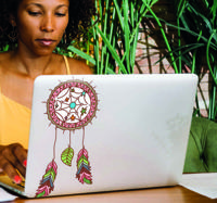 Stickers voor laptop Mandala dromenvanger